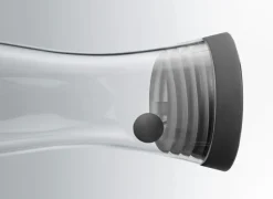WMF Karaf / Waterkaraf - Basic - Drupvrij - Zwart / Zilver - 1 liter