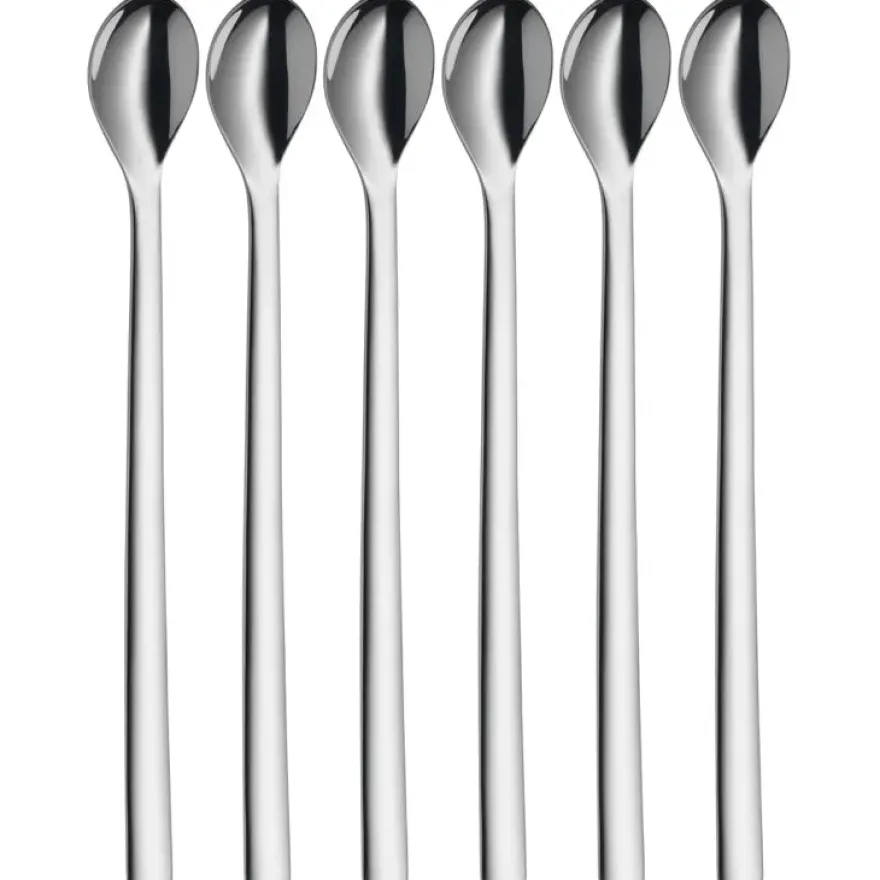 WMF Longdrinklepels Nuova - 22 cm - 6 delig