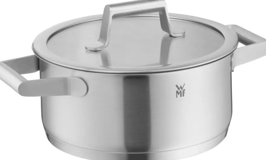 WMF Pannenset Comfort Line 5-Delig Inclusief GRATIS Cookinglife Kookgerei set - Kookpan ø 16, 20, 20 en 24 cm en Steelpan ø 16 cm
