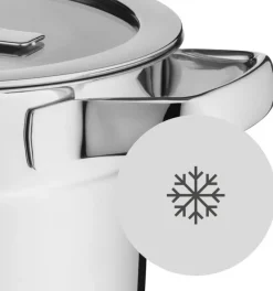 WMF Pannenset Compact Cuisine - 5 Delig - Kookpan ø 16, 16, 20 en 20 cm en Steelpan ø 14 cm