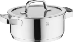 WMF Pannenset Compact Cuisine - 5 Delig - Kookpan ø 16, 16, 20 en 20 cm en Steelpan ø 14 cm