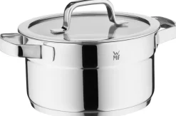 WMF Pannenset Compact Cuisine - 5 Delig - Kookpan ø 16, 16, 20 en 20 cm en Steelpan ø 14 cm
