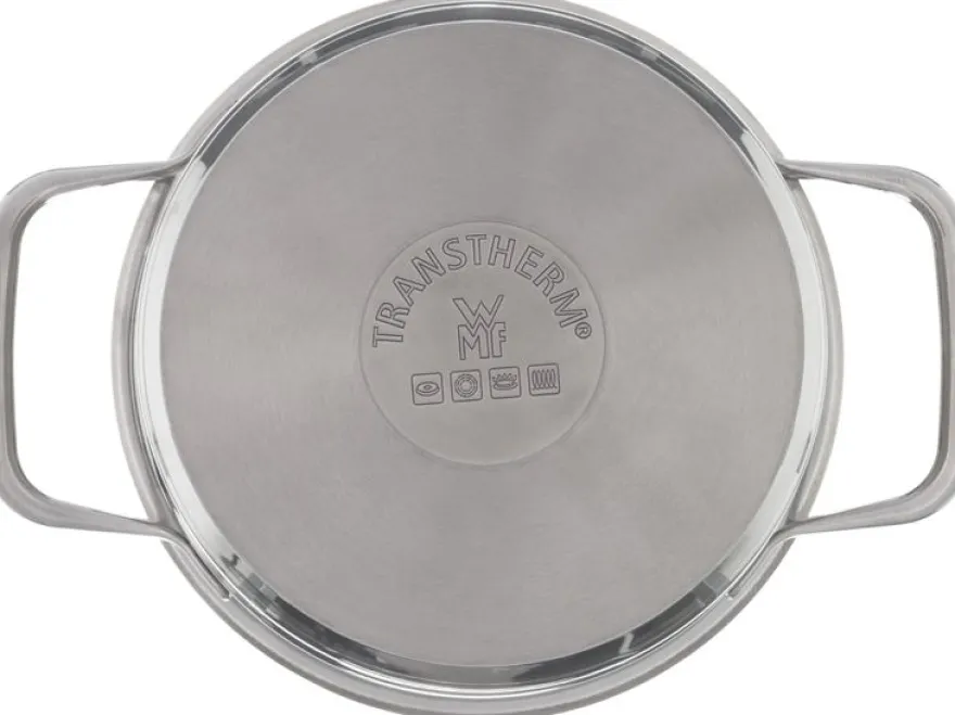 WMF Pannenset Compact Cuisine - 5 Delig - Kookpan ø 16, 16, 20 en 20 cm en Steelpan ø 14 cm