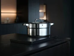 WMF Pannenset Compact Cuisine - 5 Delig - Kookpan ø 16, 16, 20 en 20 cm en Steelpan ø 14 cm