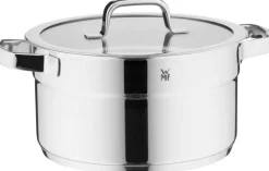 WMF Pannenset Compact Cuisine - 5 Delig - Kookpan ø 16, 16, 20 en 20 cm en Steelpan ø 14 cm