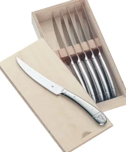 WMF Steakmessen 6-delig - Inclusief GRATIS Cookinglife Peper- en Zoutmolenset