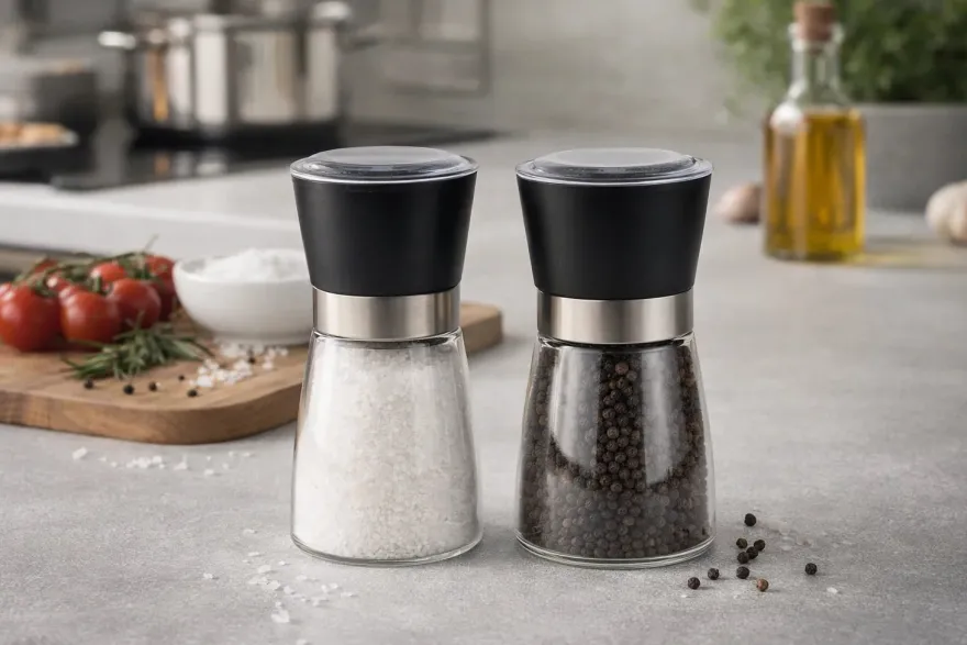 WMF Steakmessen Nuova - 6 stuks - Inclusief GRATIS Cookinglife Peper- en Zoutmolenset