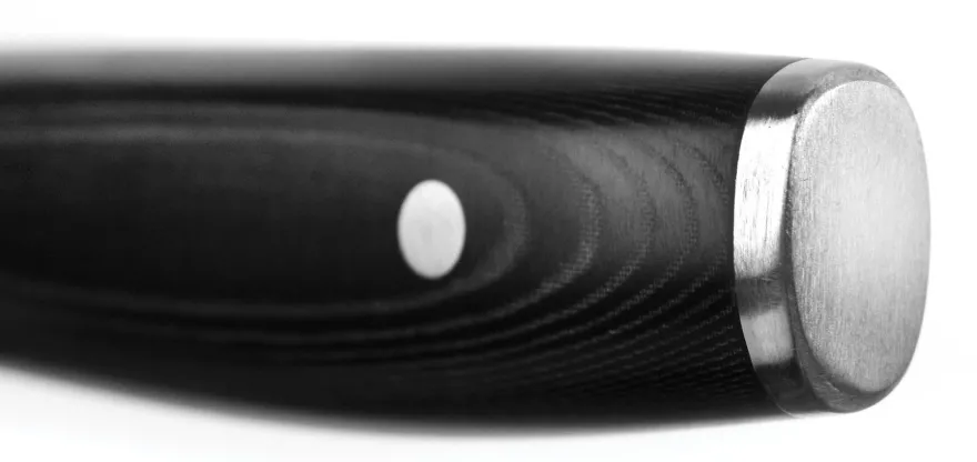Yaxell Koksmes Ran 20 cm - 69 laags roestvrij damast staal - canvas Micarta heft