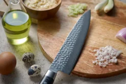 Yaxell Koksmes Zen 24 cm - 37 laags roestvrij damast staal - canvas Micarta heft