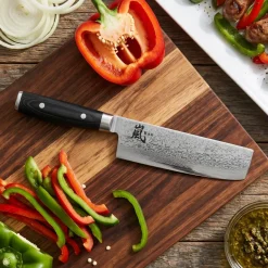 Yaxell Nakirimes Ran 16.5 cm - 69 laags roestvrij damast staal - canvas Micarta heft