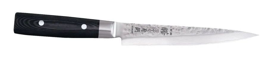 Yaxell Vleesmes Zen 18 cm - 37 laags roestvrij damast staal - canvas Micarta heft
