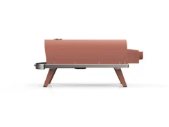 ZiiPa Pizza Oven Piana - Gasmodel - met Thermometer - Terracotta - voor ø 30 cm pizza's - Roterende pizzasteen