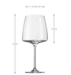Zwiesel Glas Wijnglazen Vivid Senses Velvety & Sumptuous - 710 ml - 2 stuks